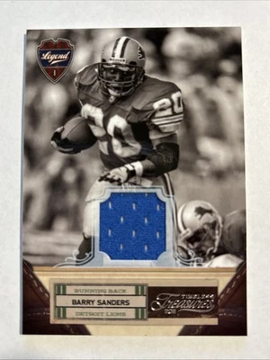 2011 Timeless Treasures Jerseys #101 Barry Sanders /99 Detroit Lions HOF Legend - Image 1 of 2
