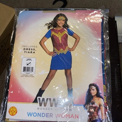 Disfraz infantil Rubíes DC Wonder Woman WW84 talla grande (talla 12-14) Foto 1 de 2