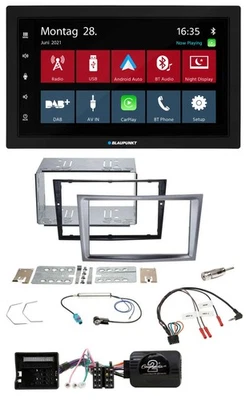 Blaupunkt Lenkrad Bluetooth DAB 2DIN USB Autoradio für Opel Antara Astra H Zafir - Bild 1 von 4