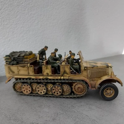 Forces of Valor 1:32 German Sd.Kfz. 7 Half-Track, Normandy/France 1944 + Zubehör - Bild 1 von 4