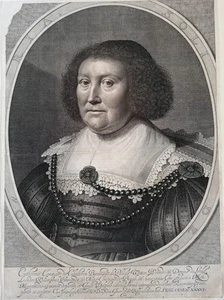 'Catherine Comitissa de Culenborch Baronissa de Pallant' 1686 - Picture 1 of 1