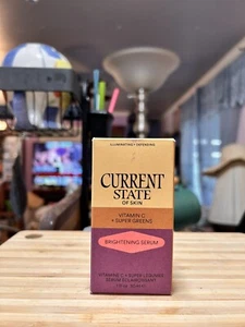 CURRENT STATE OF SKIN Vitamin C + Super Greens Brightening Serum Exp 2/16/2026 - Picture 1 of 2