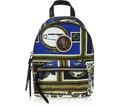 Versus Versace Heritage Border Print Mini Backpack Multi NWT - Image 1 of 4