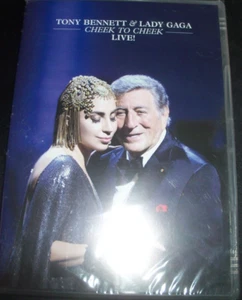 TONY BENNETT & LADY GAGA Cheek To Cheek Live (All Region) DVD - New - Picture 1 of 2