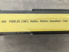 Beethoven: Fidelio - Marton / Winkler - Sawallisch (VHS Video A 90 Color / OVP)