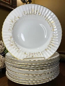 RARE Set of Ten Paragon Lafayette 9 1/8" Large Rim Soup/ Pasta Bowls - Picture 1 of 6