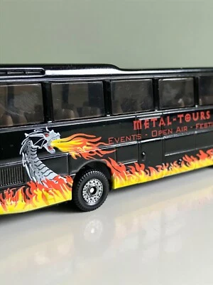 Siku 1624 MAN Metal Tours Events Coach 1:87 Diecast Toy - Image 1 of 4