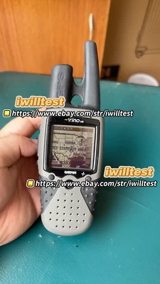 1 pcs Garmin Rino 120 Handheld Hiking GPS Navigator *iw - Image 1 of 4