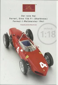 Infoblatt CMC NrM-068-70 Ferrari Dino 156 Sharknose Nr4 F1 Weltmeister 1961 1:18 - Bild 1 von 1