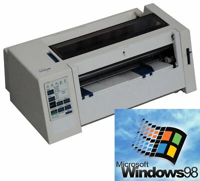 A4 A5 Printer Dot Matrix Lexmark 2380 Single Sheet and Continuous for Win 98 - Image 1 of 2