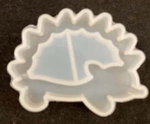 Hedgehog Shaker Mold - Keychain Charm Epoxy Resin Silicone Mold - Picture 1 of 4
