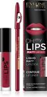 Eveline Oh My Lips Liquid Matt Lipstick 4,5ml Lip Liner No 05 Red Passion 1g
