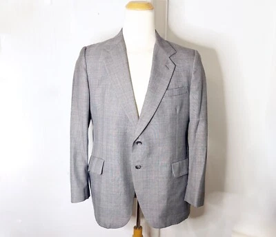 Abrigo Deportivo Blazer De Colección Kuppeheimer Talla 42R Glen Cuadros Informal Lana Traje Chaqueta Foto 1 de 4