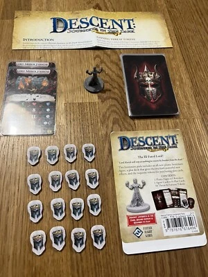Descent 2nd Edition Lieutenant Pack - Merick Farrow - Complete Sleeved Cards. - Bild 1 von 2