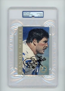1998 HALL OF FAME PLATINUM SIGNATURE SERIES SIGNED AUTOGRAPH PSA RANDY WHITE - Picture 1 of 2