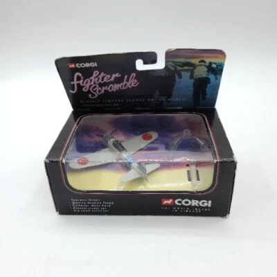 CORGI FIGHTER SCRAMBLE CS90018 MITSUBISHI ZERO PEARL HARBOUR -  MODEL PLANE  VG - Image 1 of 4