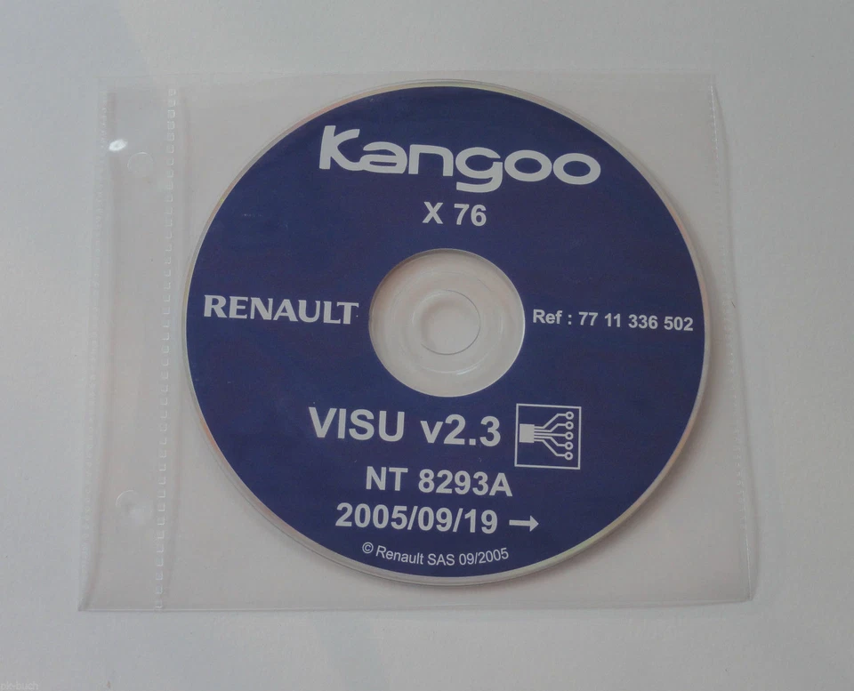 Diagramas de Cableado De CD Renault Kangoo - Stand 09/2005 - Imagen 1 de 1