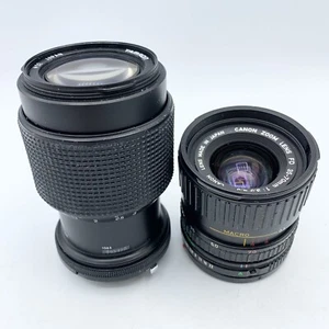 Canon 35-70mm f/3.5-4.5 FD Zoom Lens & Tamron 70-210mm f/4-5.6 PARTS REPAIR - Picture 1 of 15