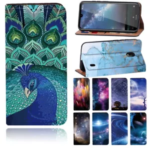 UK Leather Stand Wallet Cover Case For Nokia 1 Plus/1.3/2.2/4.2/6.2/7.2/G10/G20 - Picture 1 of 22