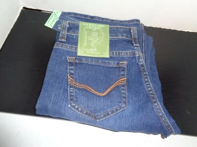 US Polo Assn Boot Leg  Blue Jeans Size 5/6 New - Image 1 of 4
