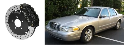 Wilwood Front Brake kit,2003-2011 Ford Crown Victoria,14"Rotors,6 Piston Caliper - Image 1 of 4