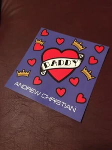 Papa - Andrew Christian Werbeaufkleber - Bild 1 von 1