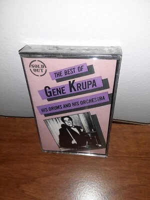 THE BEST OF GENE KRUPA His Drums and His Orchestra 1985 Cassette Tape CBS New! Foto 1 de 3
