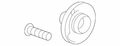 Cojinete de rueda delantera de batería genuino GM 2014-2016 Chevrolet Spark EV LT 95023656 Foto 1 de 2