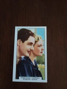 1935 Gallagher (Film Partners) #8 Carroll/Donat (NRMT) - Picture 1 of 2