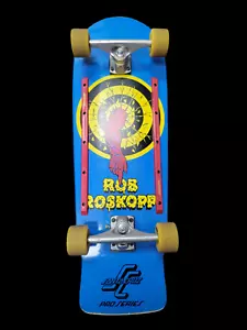 Santa Cruz Rob Roskopp Pro Ausgabe blau Skateboard Neuausgabe Ziel 1 - Bild 1 von 2