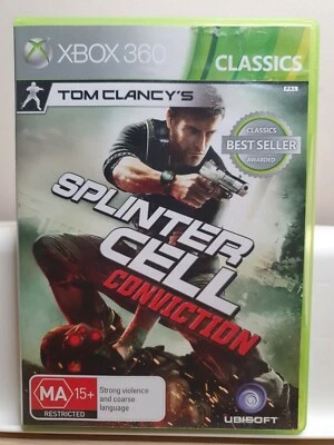 Splinter Cell: Conviction for Microsoft Xbox 360, One & Series X 2010 Tom Clancy - Image 1 of 3