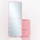 LED Makeup Mirror Foldable Travel Pocket Double-sided Vanity Mirror