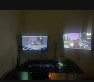 gaming pc desktop computer Gaming Setup Streamer Twitch Kick Stream - Picture 1 of 8