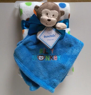 Bebé Infante Lovey Manta Set de Regalo Manta de Seguridad + Peluche Lanzamiento Jirafa Mono Foto 1 de 4
