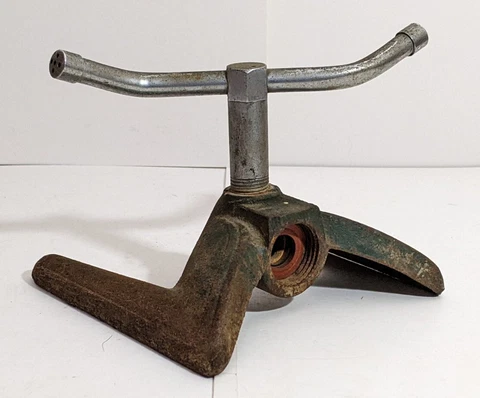 Vintage Cast Iron Sprinkler Made In Japan Perfect For Gardening/Plants*Untested* Cover