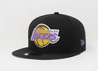 New Era 59Fifty Men's Hat NBA Los Angeles Lakers HWC Basic Black Fitted Hat