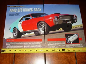 1969 AMC SS AMX LIGHTWEIGHT FACTORY RACE CAR - ORIGINAL ARTIKEL 2009 - Bild 1 von 4