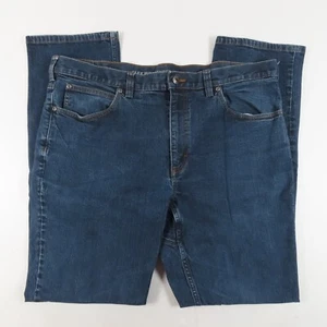 Duluth Trading Co Mens Jeans Size 38x34 Straight Flex Weekender Mid Rise Denim - Picture 1 of 10