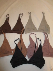 Lululemon 5er-Set Wundermost ultraweiche Nulu Triangel-Bralette Größe 6 - Bild 1 von 5