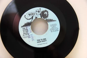 Sugar Minott       Ten to one         Reggae   7"      Wackies     NM # 79a - Imagen 1 de 2