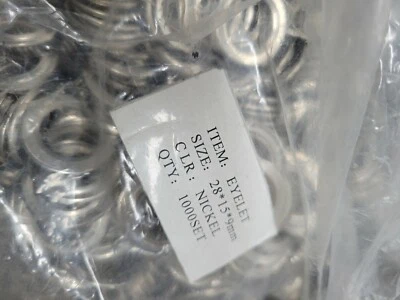 Plain grommet and washer 800 set of grommet and washer - image 1 of 3