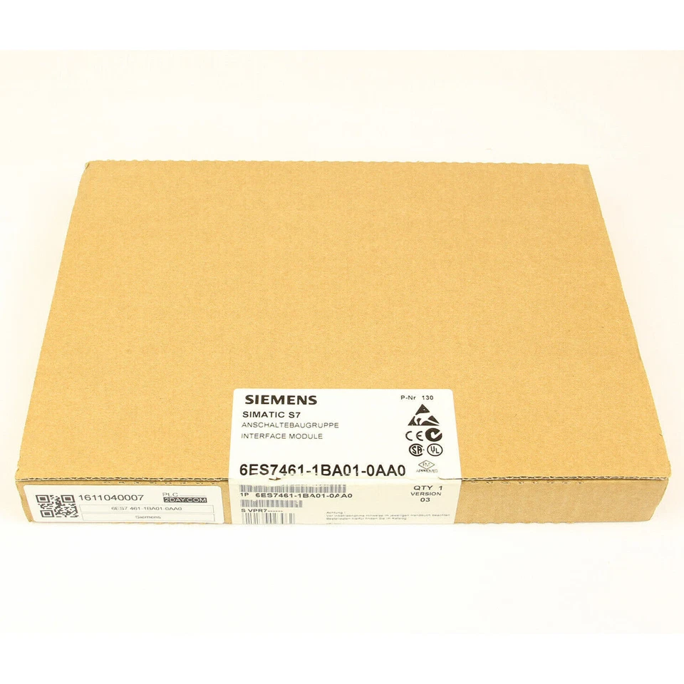 1PC New Siemens S7-400 6ES7461-1BA01-0AA0 6ES7 461-1BA01-0AA0 Fast Delivery - Image 1 of 1