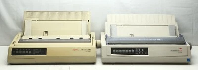 Lote de 2 impresoras de matriz de puntos Oki Microline 321 Turbo y Oki Microline 321 pines Foto 1 de 4