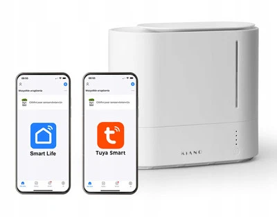 Luftbefeuchter 2,2L Smart Life App Weiß 30m² Raumgröße Intelligenter HEPA - Bild 1 von 4