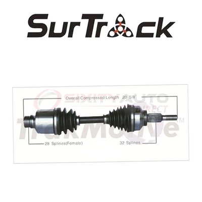 SurTrack CV Axle Shaft for 2008-2014 Dodge Avenger 3.5L 3.6L V6 - Constant zc Foto 1 de 4