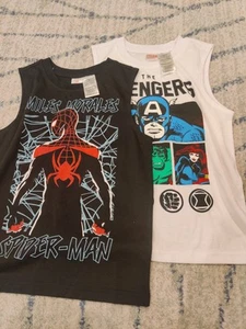 Lot Of 2 Boys Tank Tops  ~ Size 5/6 ~ NWoT - Picture 1 of 2