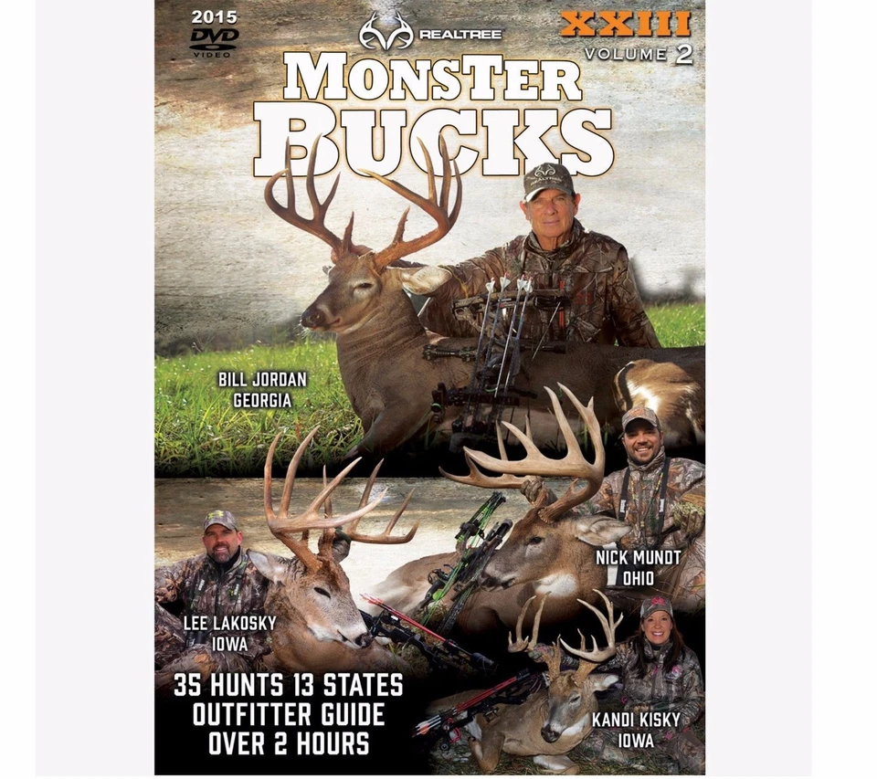 Realtree Monster Bucks XXIII Volume 2 DVD Video (2015 Release) 15DR2 - Image 1 of 1