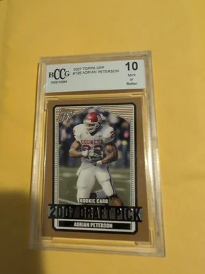 2007 Topps Draft Picks and Prospects (DPP) Adrian Peterson - Image 1 of 2