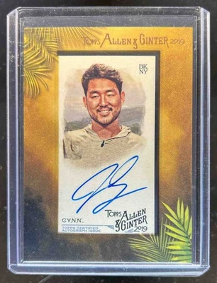 2019 Allen & Ginter John Cynn Non Baseball Framed Mini Auto #MA-JC - Image 1 of 2