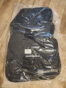 2015-19 Subaru Outback Black Carpet Floor Mats 4 Pc Set Front Rear OEM NEW Fs - Foto 1 di 3